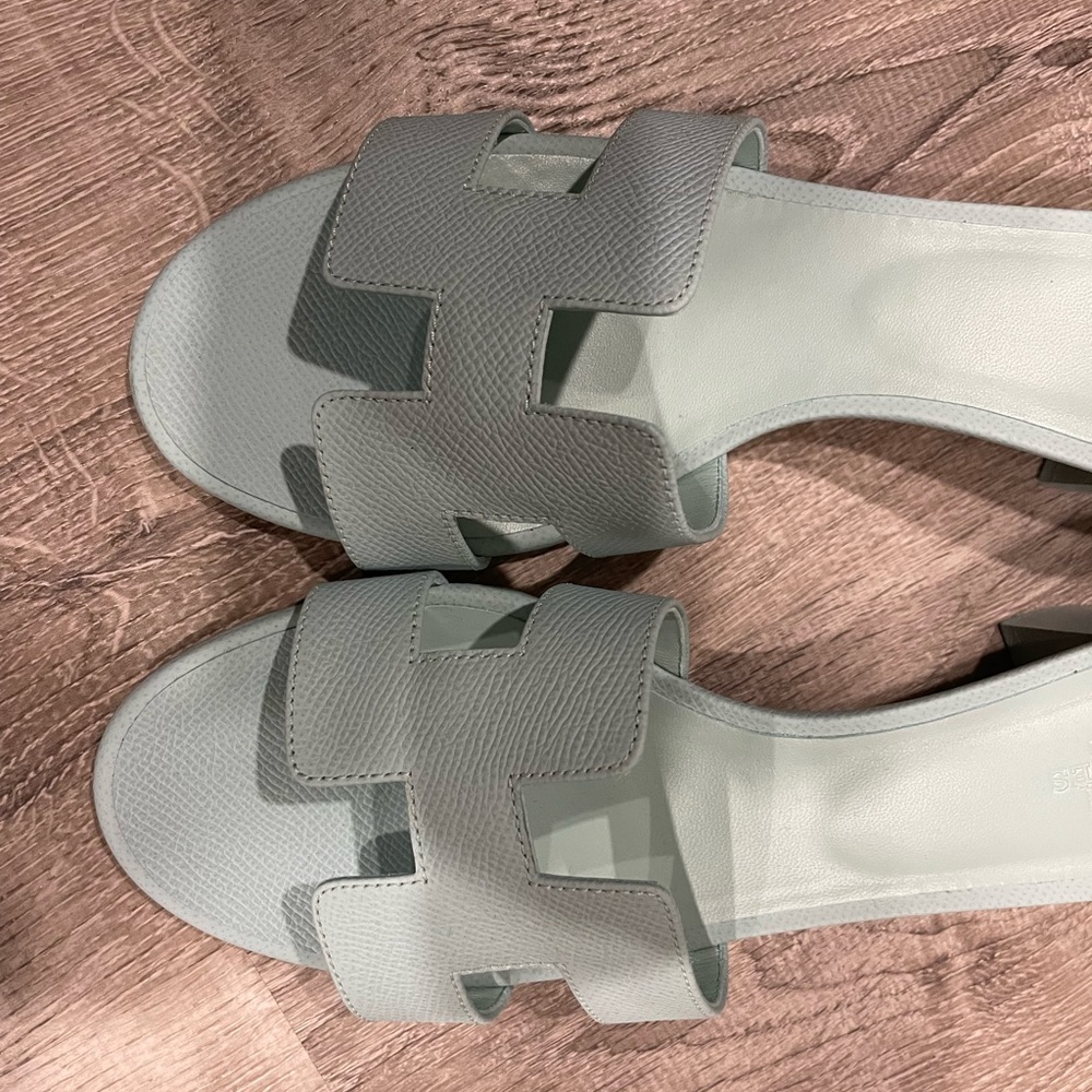 Hermes oasis light pastel blue size 39 - Picture 3 of 4